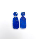 ARCH Electric Blue dangly earrings