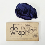 Stretchy Premium Bamboo Head Wrap - Navy by ANTICRAFT