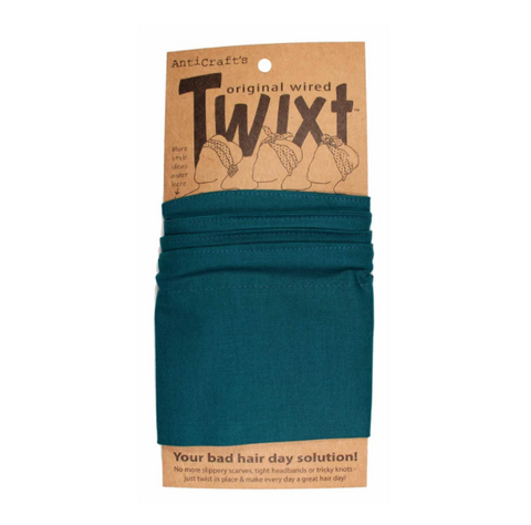 Twixt Wired Head Wrap - Teal Green by ANTICRAFT