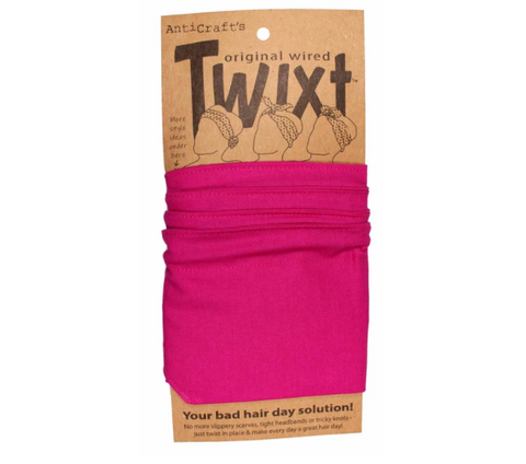 Twixt Wired Head Wrap - Magenta Pink by ANTICRAFT